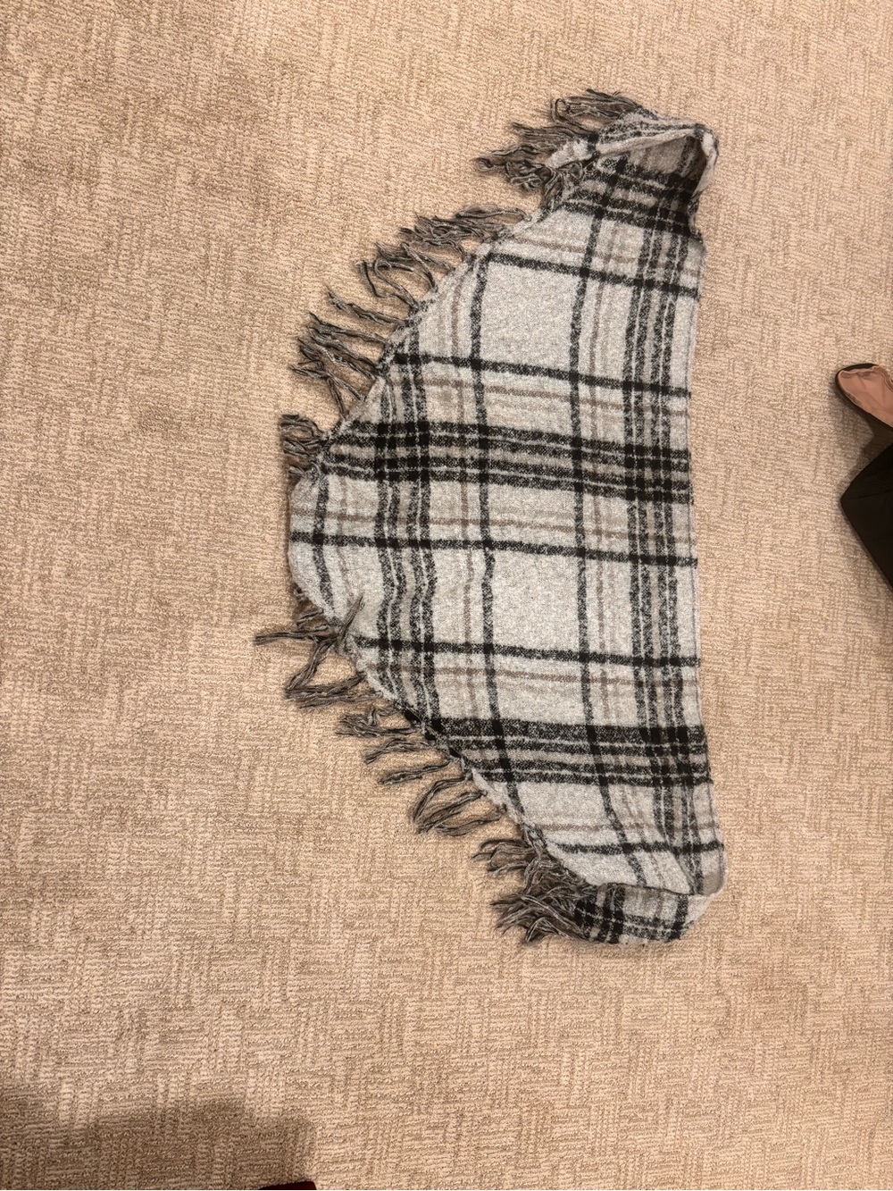 Free people plaid scarf